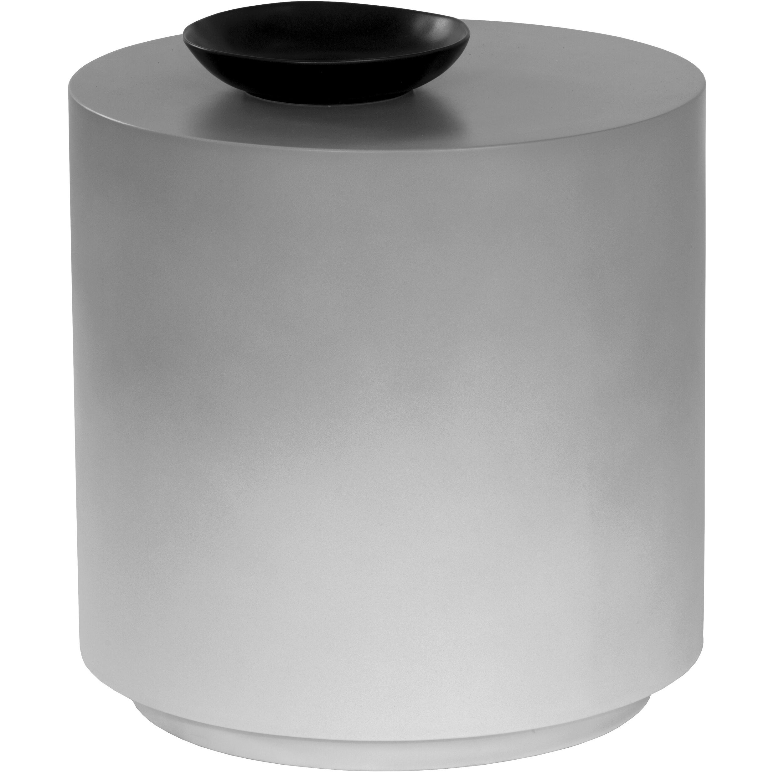 Perfetti 20 X 20 inch Grey / White Outdoor End Table